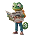 Cameleon mascotte ON FAIT QUOI ?