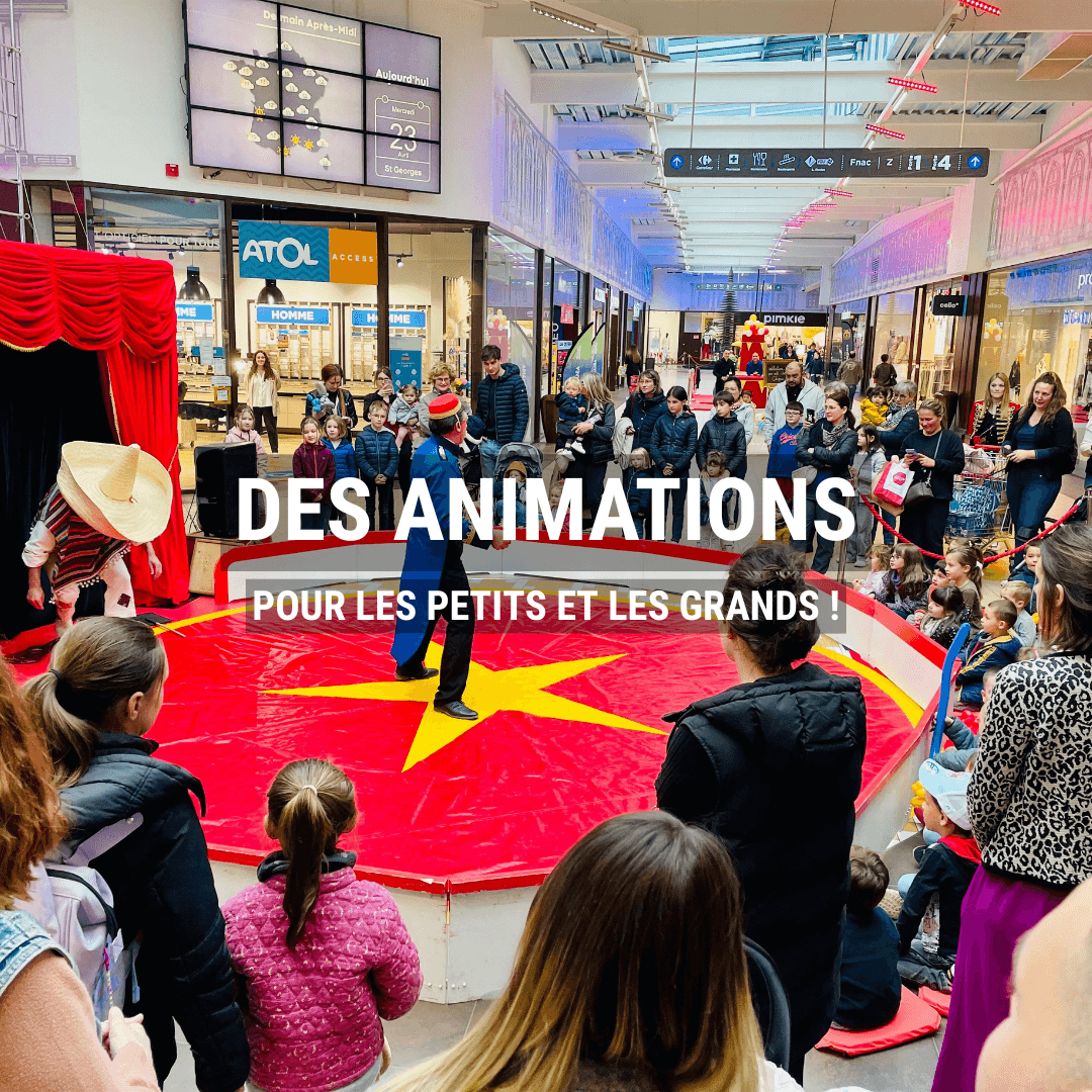 Centre Commercial Riom Sud — vue 2, sortie à Ménétrol (Puy-de-Dôme)