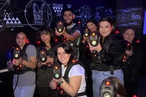 Laser Jump — vue 2, sortie à Aubière (Puy-de-Dôme)