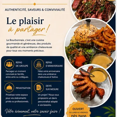Le Bourbonnais — vue 1, restaurant à Clermont-Ferrand (Puy-de-Dôme)