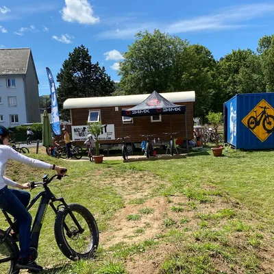 NicoVélo & VéloLive — vue 3, activité à Besse-et-Saint-Anastaise (Puy-de-Dôme)