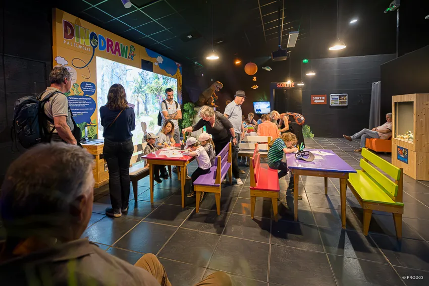 Paléopolis-Parc — vue 11, activité à Gannat (Puy-de-Dôme)