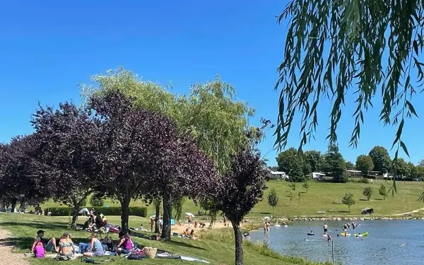 Plan d'eau de Servant, activité à Servant